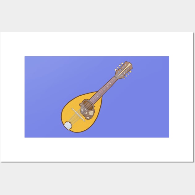 Mandolin Wall Art by ElectronicCloud